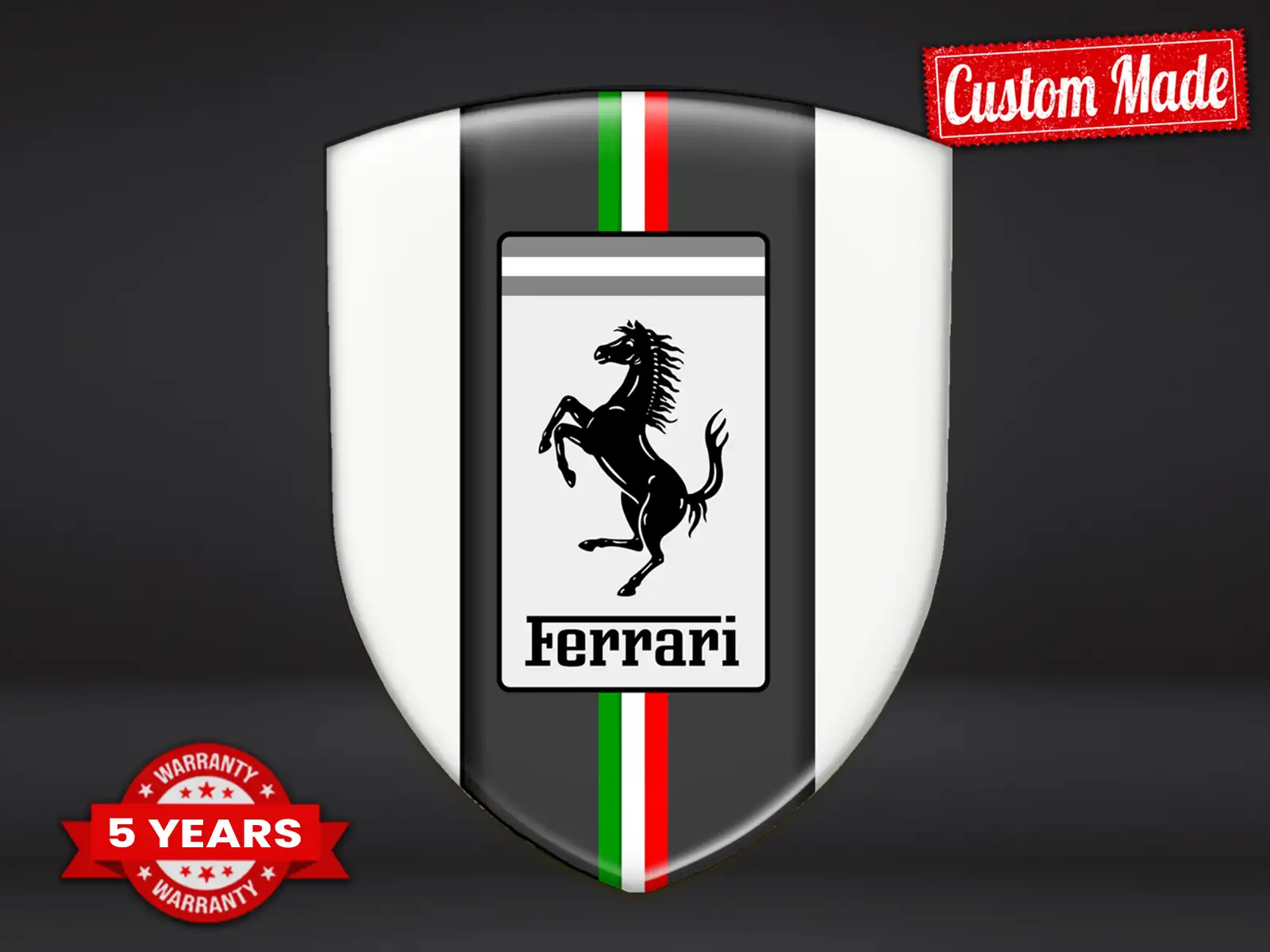 Ferrari Auto Decals Stickers Durable Luxury Customizable